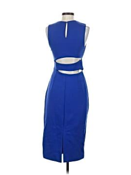 cushnie et ochs blue dress Cushnie Et Ochs Colorblock Dress Leah Navy/White Stretch Crepe Size 4 –  Celebrity Owned