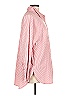 Unbranded 100% Polyester Checkered-gingham Pink Red Long Sleeve Blouse Size L - photo 4