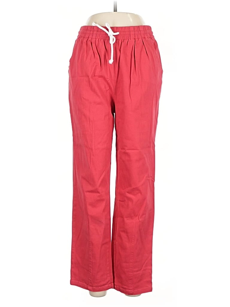 Pre-owned Assorted Brands Casual Pants In Red
