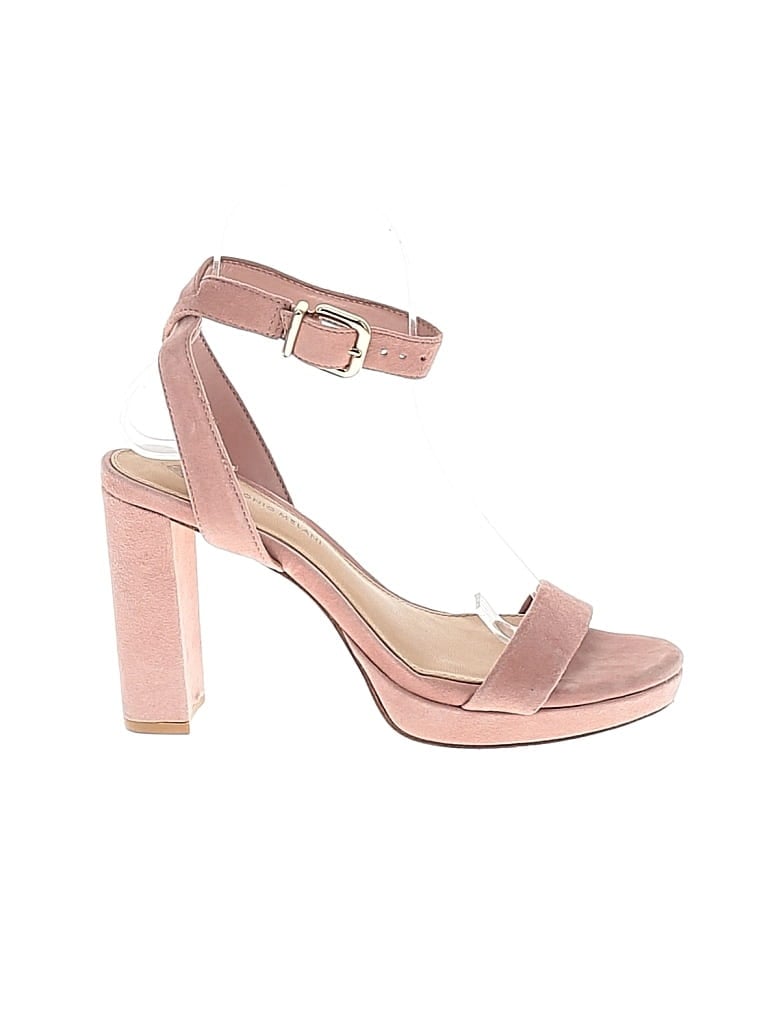 Pre-owned Antonio Melani Sandals In Pink