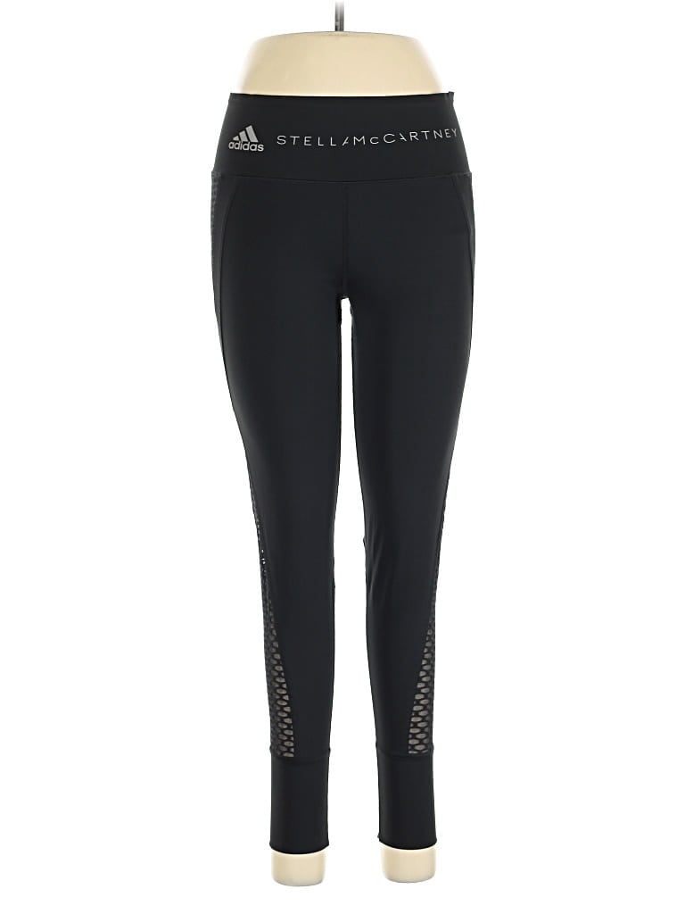 Pre-owned Adidas Stella Mccartney Active Pants In Black