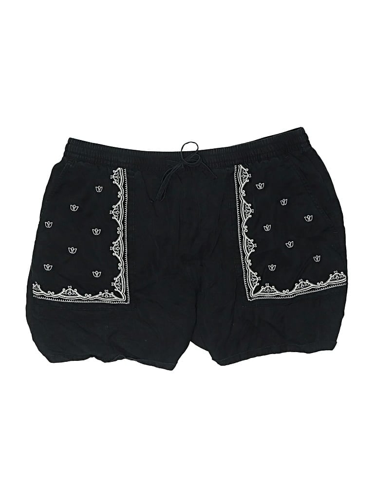 Pre-owned Garnet Hill Shorts In Black