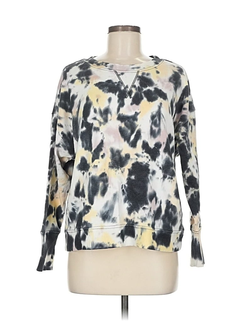 Pre-owned Peyton Jensen Pullover Sweater In White