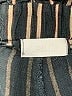 Isalis Stripes Blue Casual Pants Size M - photo 7