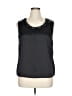 Cato 100% Polyester Black Sleeveless Blouse Size 14/16 - photo 1