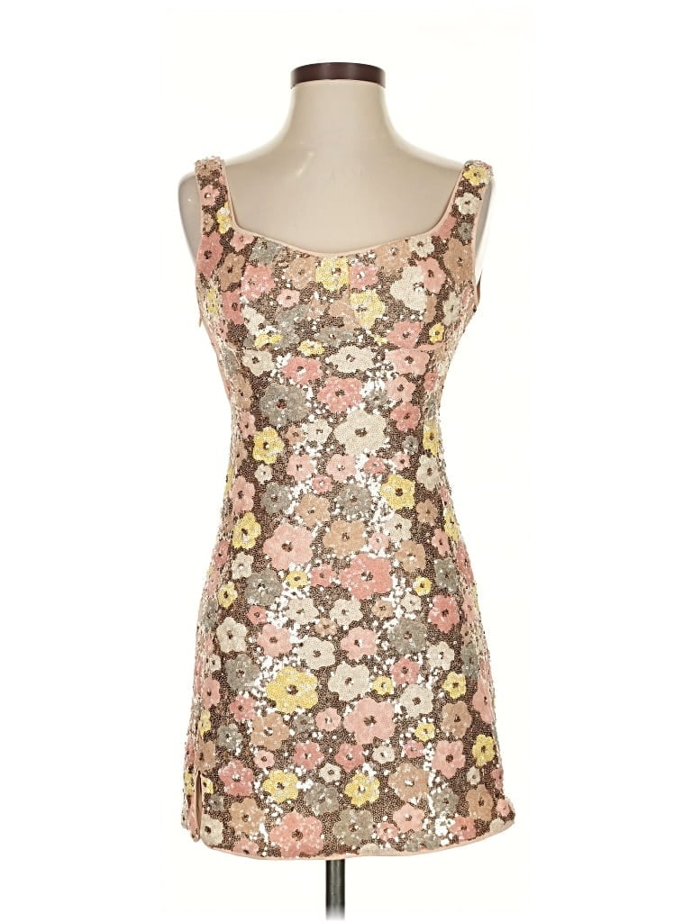 Pre-owned Cider Cocktail Dress In Brown