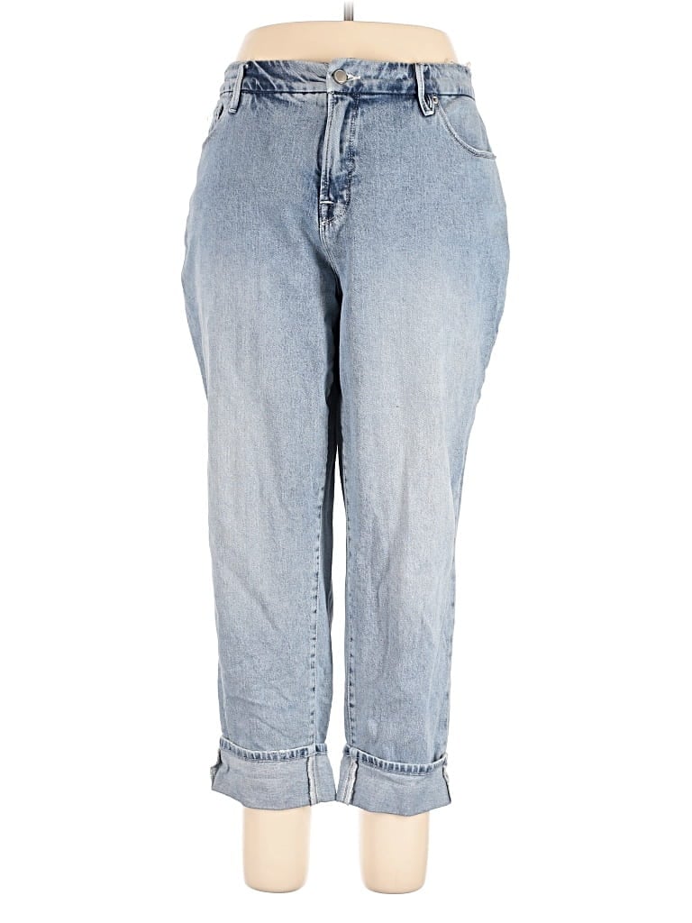 Pre-owned Good American Jeans In Blue