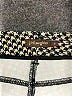 J. McLaughlin Houndstooth Black Casual Pants Size 6 - photo 7