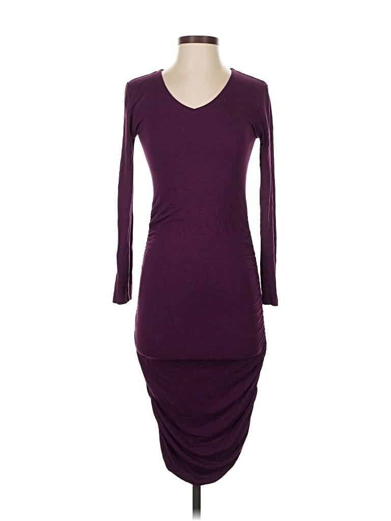 Pre-owned Assorted Brands Casual Dress In Purple