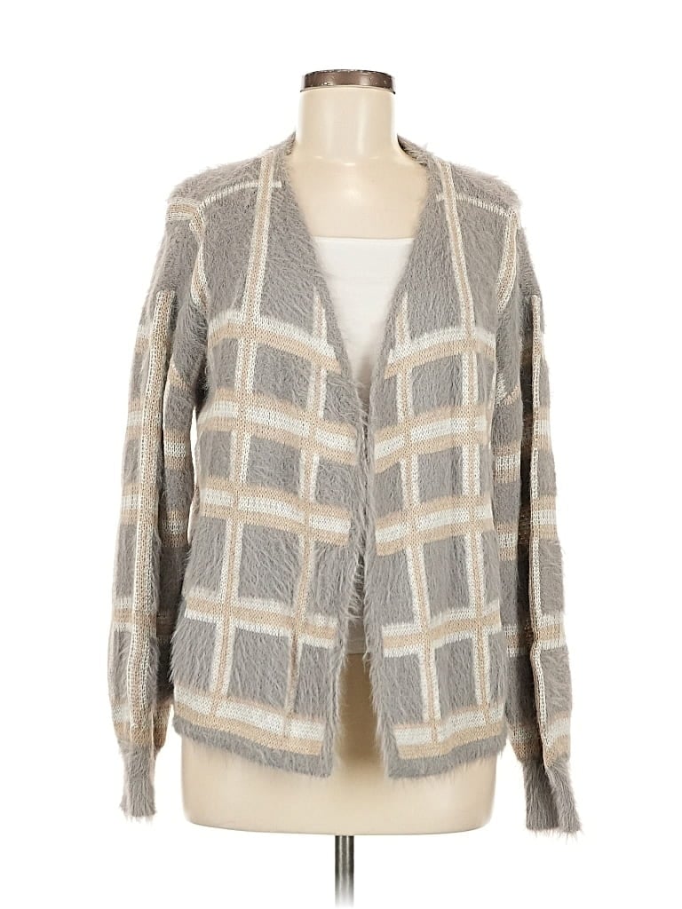 Pre-owned Maurices Cardigan Sweater In Gray