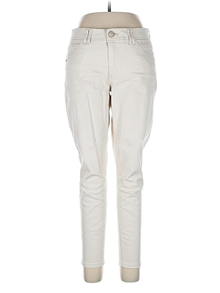 Pre-owned Democracy Jeans In White