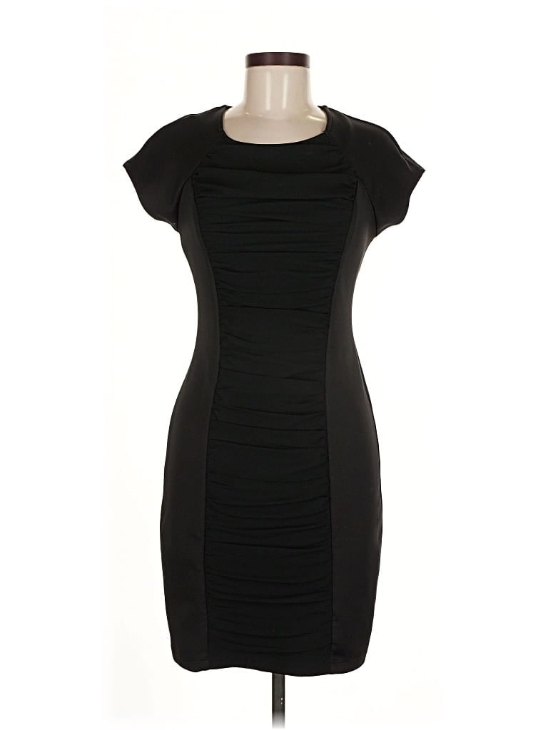 Pre-owned Bisou Bisou Cocktail Dress In Black