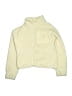 Athleta Girl 100% Polyester Ivory Fleece Jacket Size 16 - photo 1