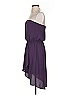 Express 100% Polyester Solid Purple Cocktail Dress Size XS - photo 5