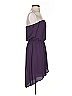 Express 100% Polyester Solid Purple Cocktail Dress Size XS - photo 4