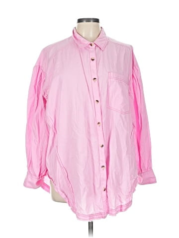 We the Free Long Sleeve Button-Down Shirt (view 1)