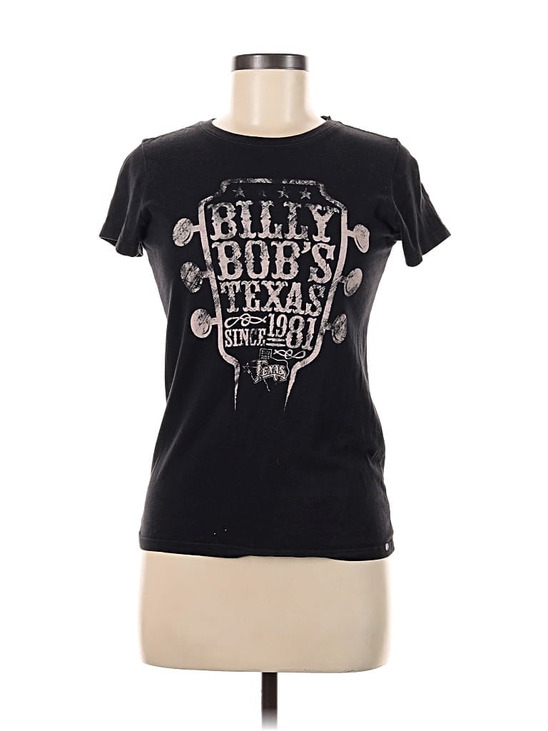 Pre-owned Next Level Apparel Short Sleeve T-shirt In Black