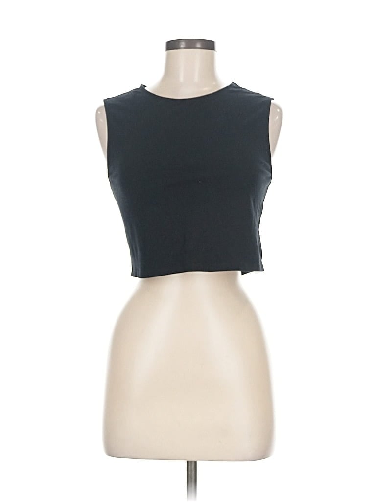 Pre-owned Express Sleeveless T-shirt In Black