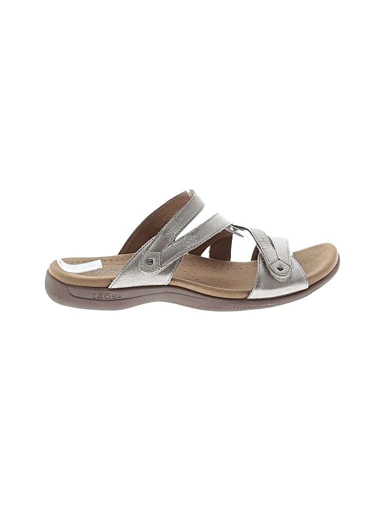 Pre-owned Taos Sandals In Brown