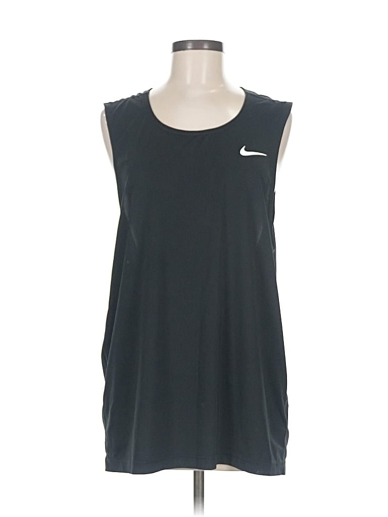 Pre-owned Nike Active Tank Top In Black