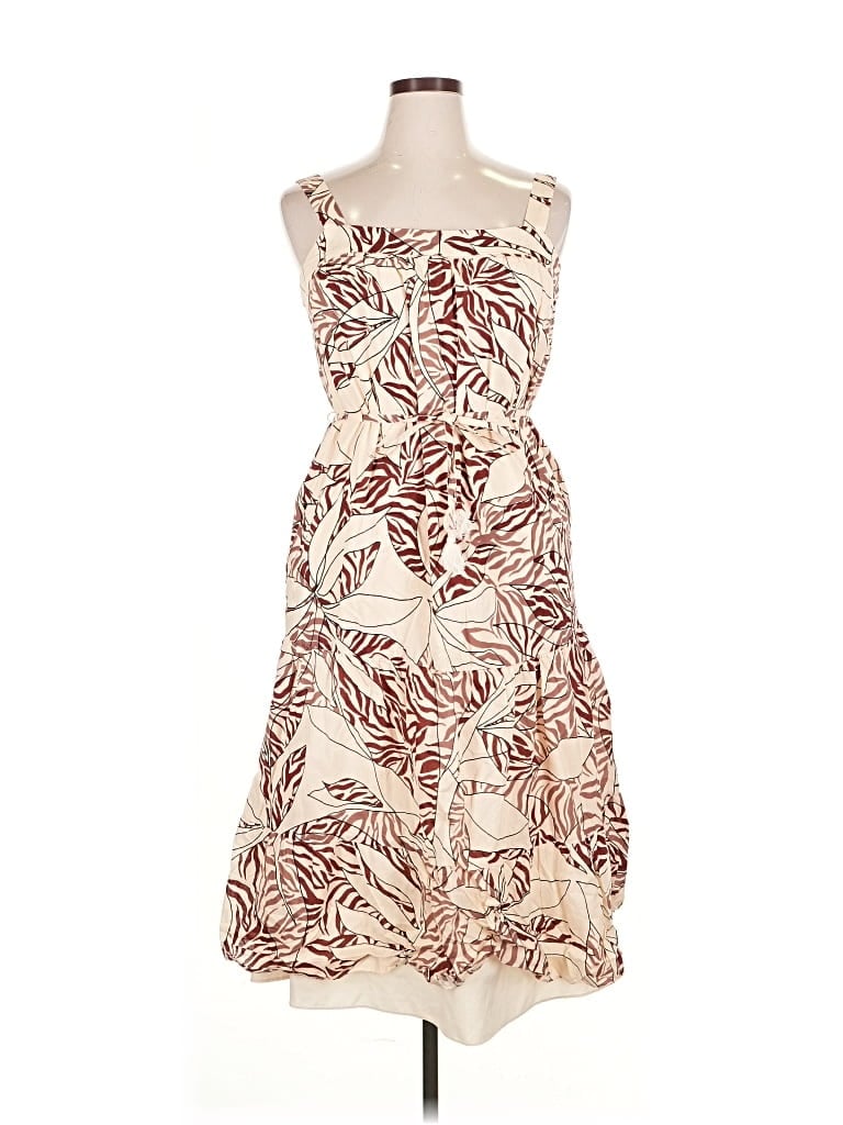 Pre-owned Maggy London Cocktail Dress In White