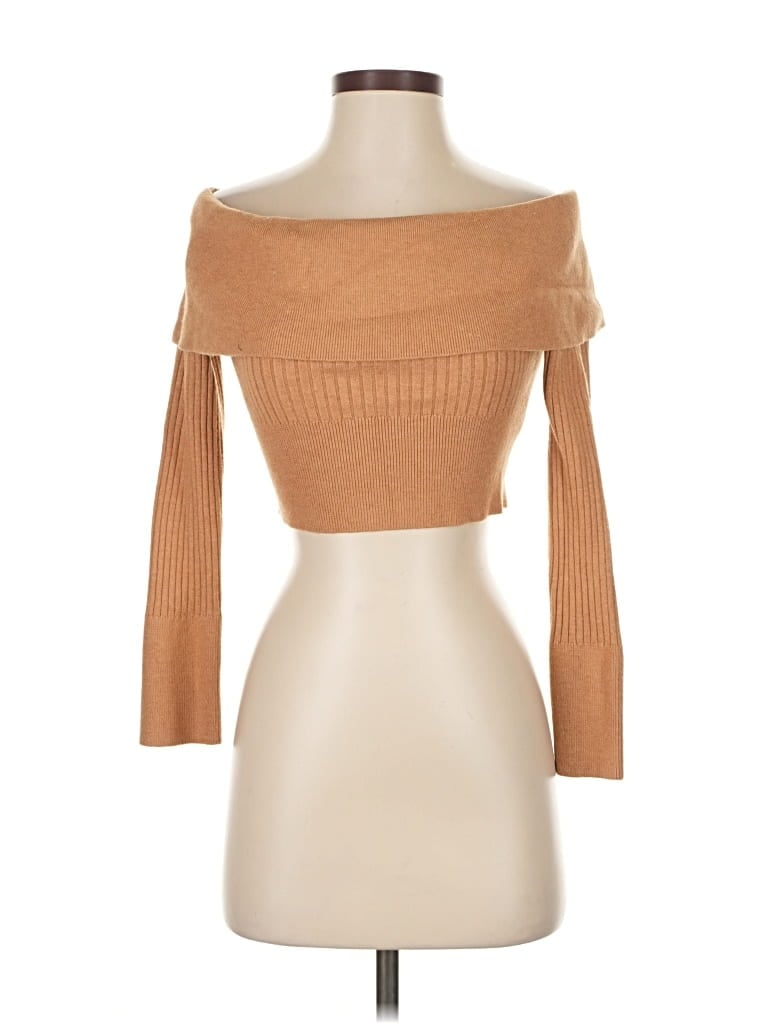 Pre-owned Wild Fable Pullover Sweater In Brown