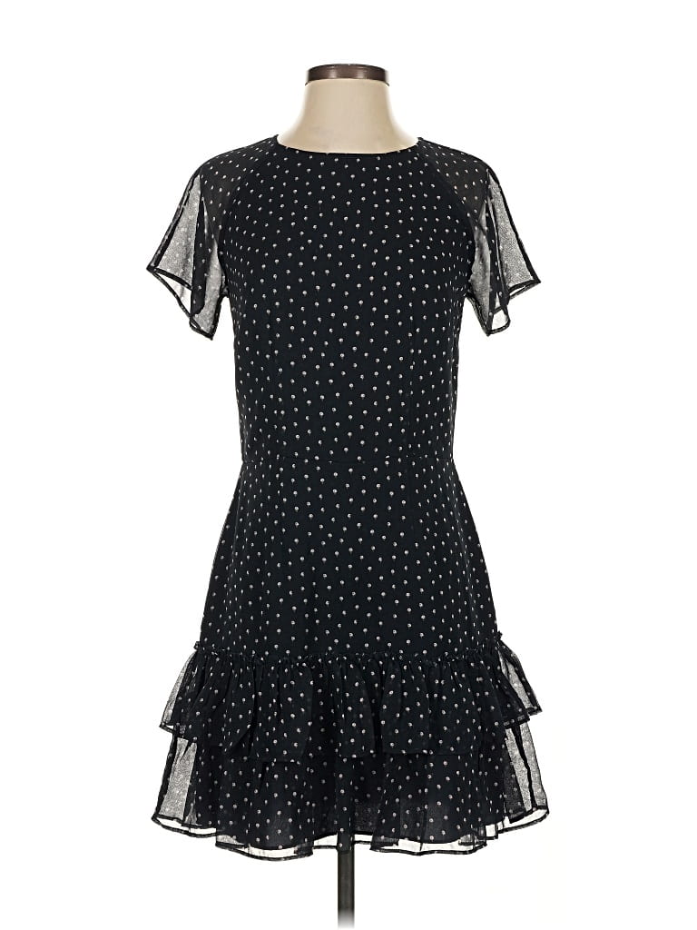 Pre-owned Armani Exchange Cocktail Dress In Black