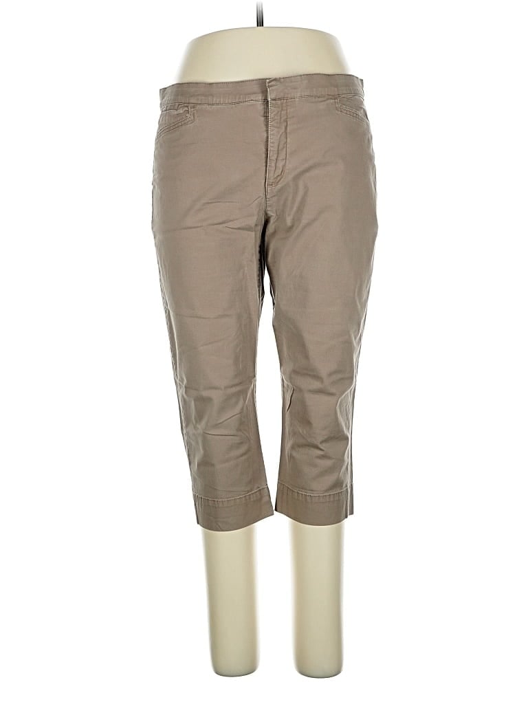 Pre-owned Bandolino Khaki Pant In Brown