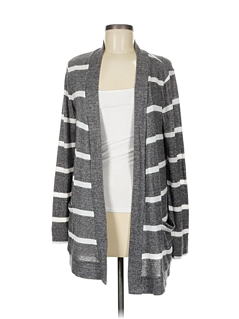 Pre-owned Old Navy Cardigan Sweater In Gray