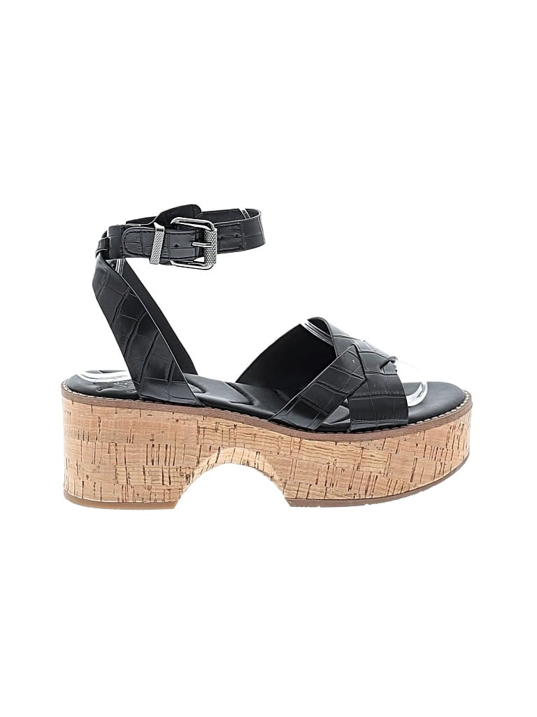 Pre-owned Franco Sarto Heels In Black