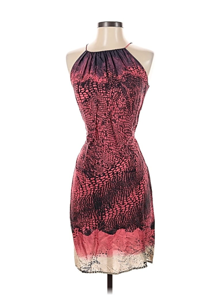 Pre-owned Dkny Jeans Cocktail Dress In Red