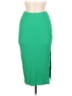 Unbranded Solid Green Casual Skirt Size M - photo 1