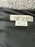 Kay Unger Tweed Black Formal Skirt Size 6 - photo 3