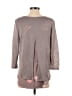 Soho Gray Tan Long Sleeve Top Size S - photo 2