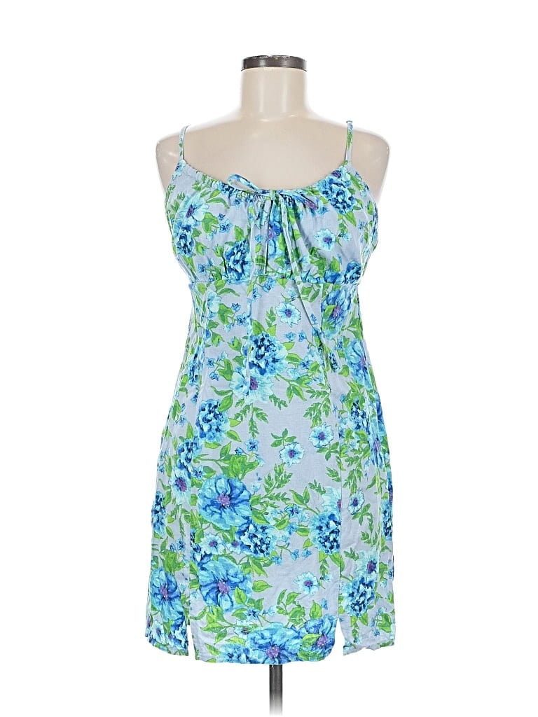 Pre-owned Wild Fable Cocktail Dress In Blue