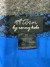 Torn by Ronny Kobo 100% Polyester Paisley Blue Formal Skirt Size XS - photo 4
