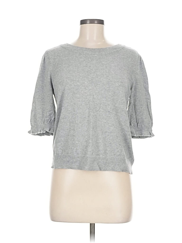 Pre-owned 1.state Sweatshirt In Gray