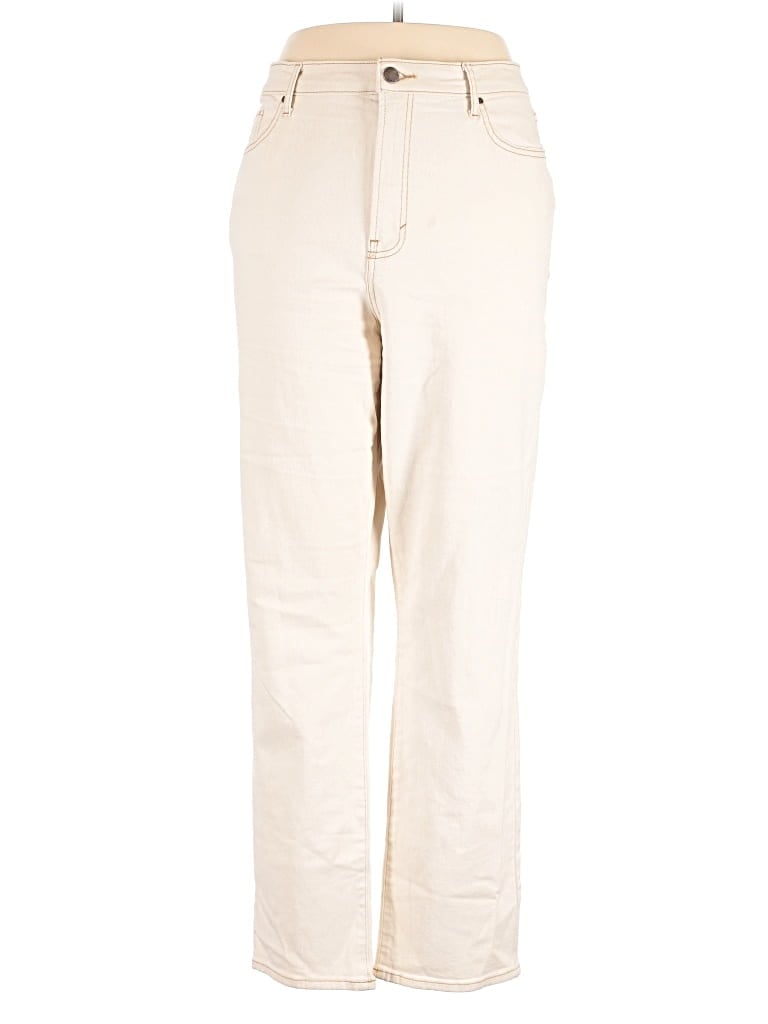Pre-owned A.n.a. A New Approach Jeans In White
