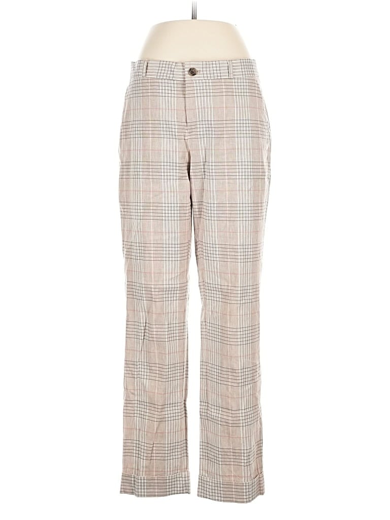 Pre-owned Banana Republic Factory Store Linen Pants In Brown