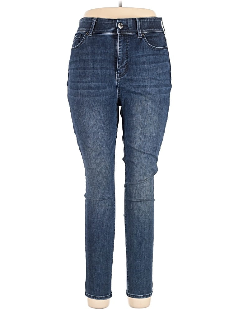 Pre-owned Ny & C Jeans In Blue