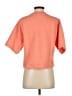 Monrow 100% Cotton Orange Cardigan Size XS - photo 2