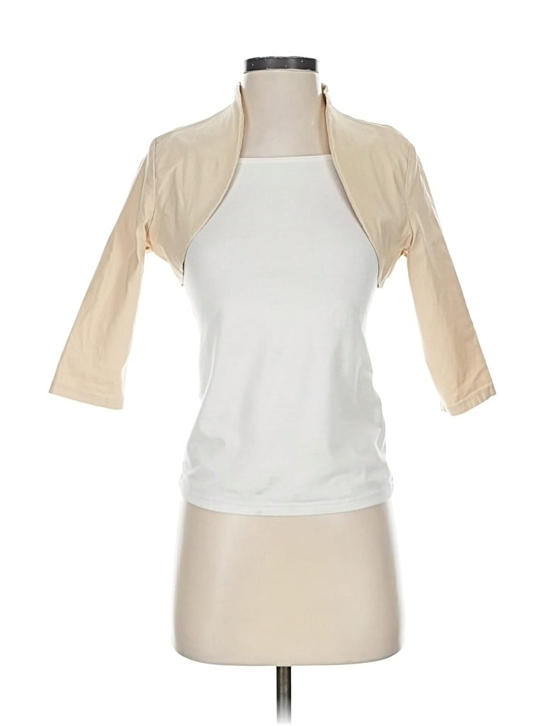 Pre-owned Assorted Brands Shrug In White