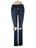 J Brand Hearts Blue Jeans Size 25 waist - photo 1