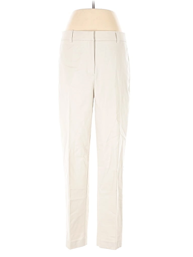 Pre-owned Ann Taylor Casual Pants In White