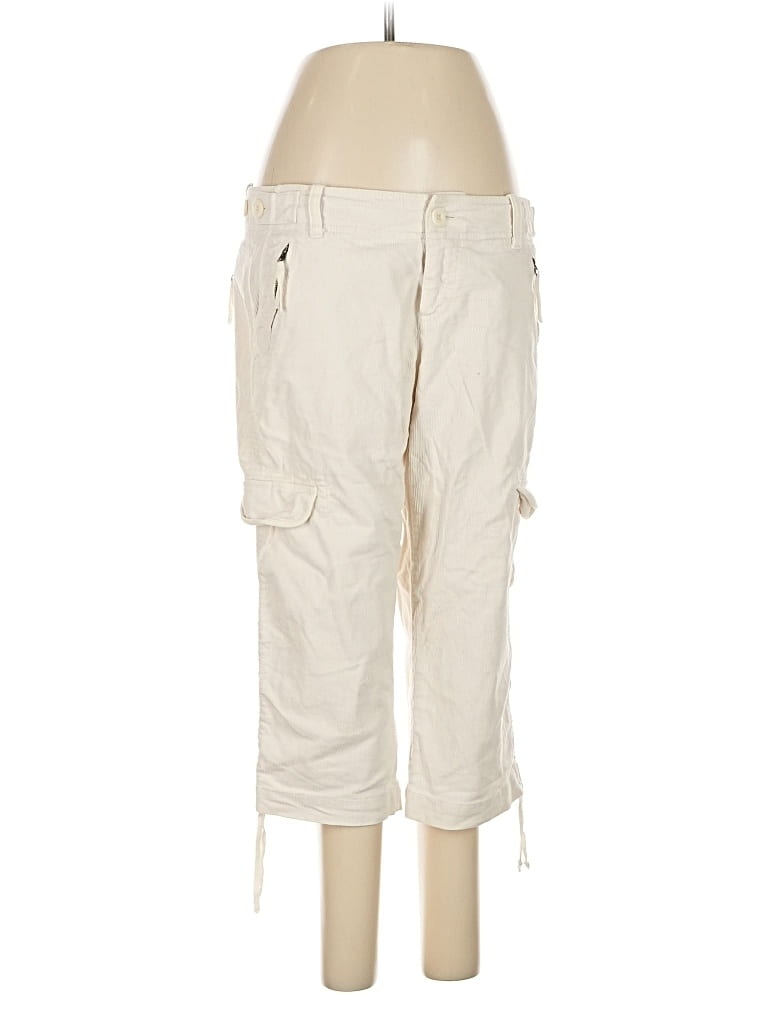 Pre-owned Gap Cargo Pants In White