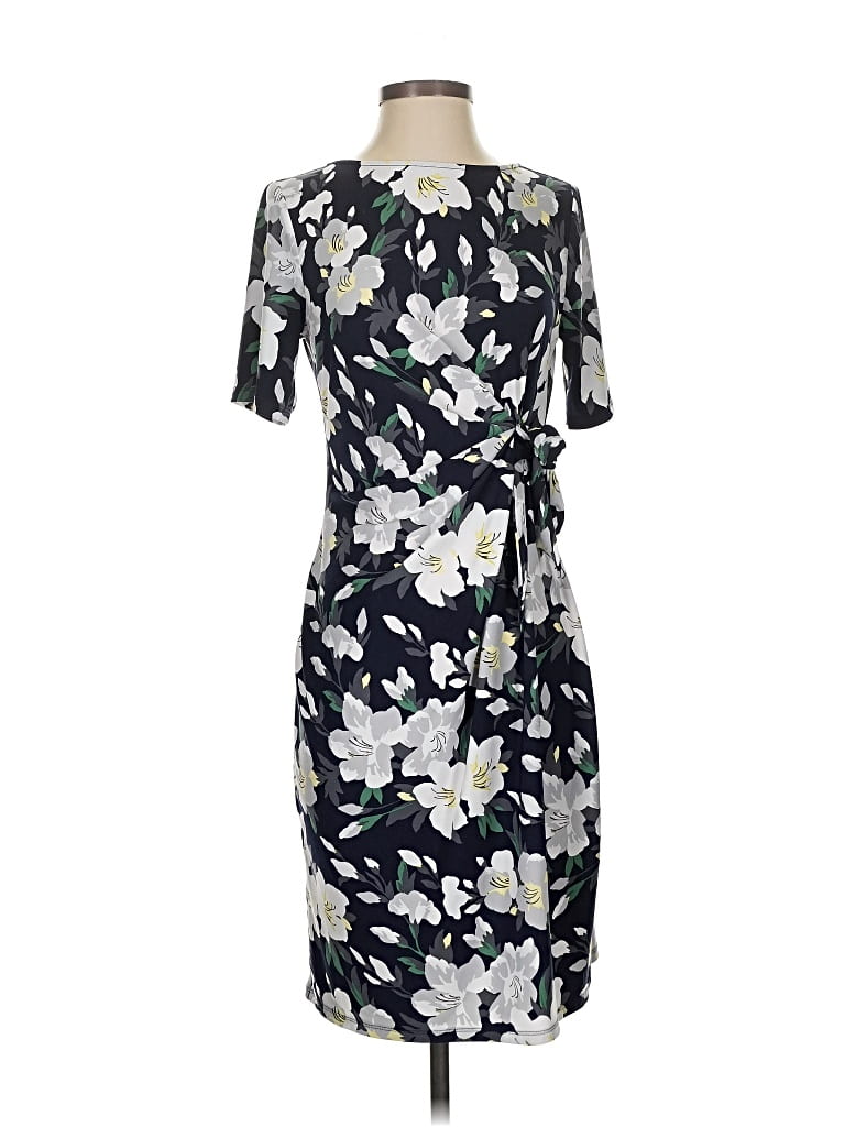 Pre-owned Ann Taylor Factory Cocktail Dress In Gray