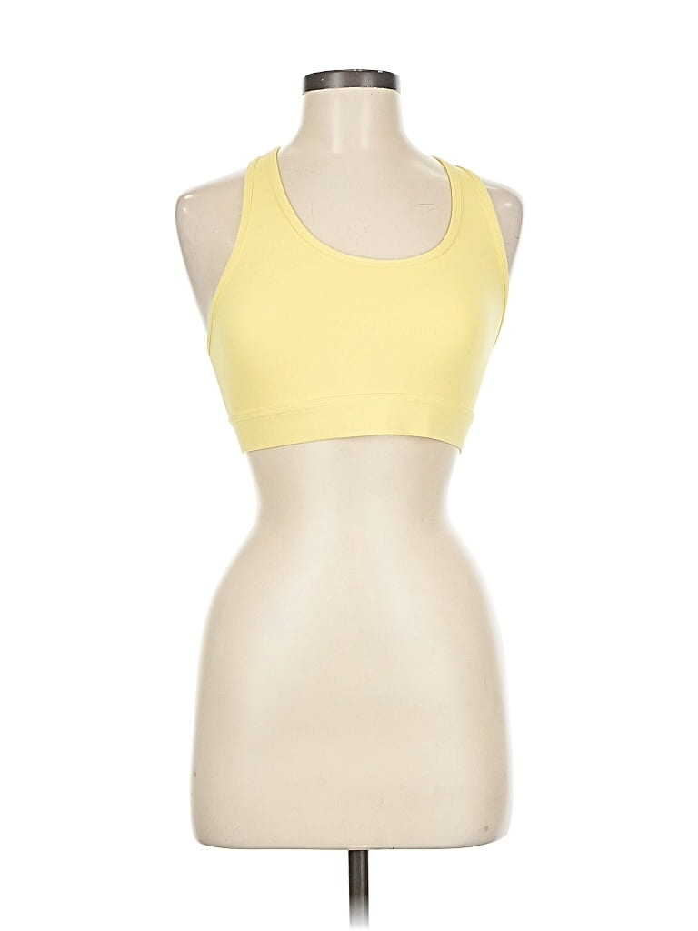 Pre-owned All Access Sports Bra In Yellow