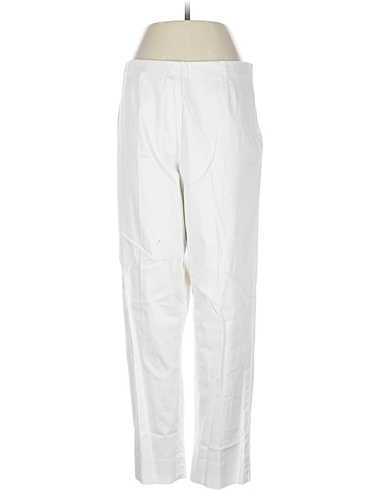Pre-owned Krazy Larry Casual Pants In White