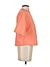 Monrow 100% Cotton Orange Cardigan Size XS - photo 4
