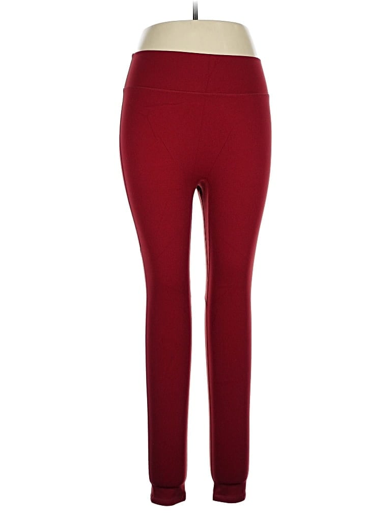 Pre-owned Motion 365 Made By Fabletics Active Pants In Burgundy